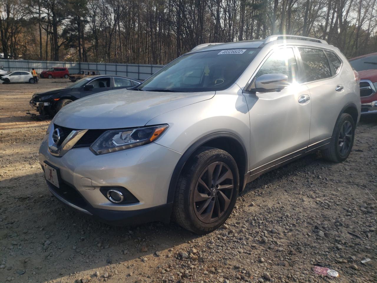 Photo 2 from auction – 2016 NISSAN ROGUE S with VIN 5N1AT2MTXGC851402