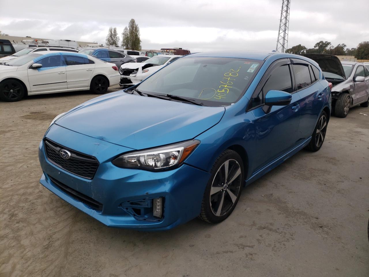 Photo 2 from auction – 2017 SUBARU IMPREZA SP with VIN 4S3GTAK62H3734369