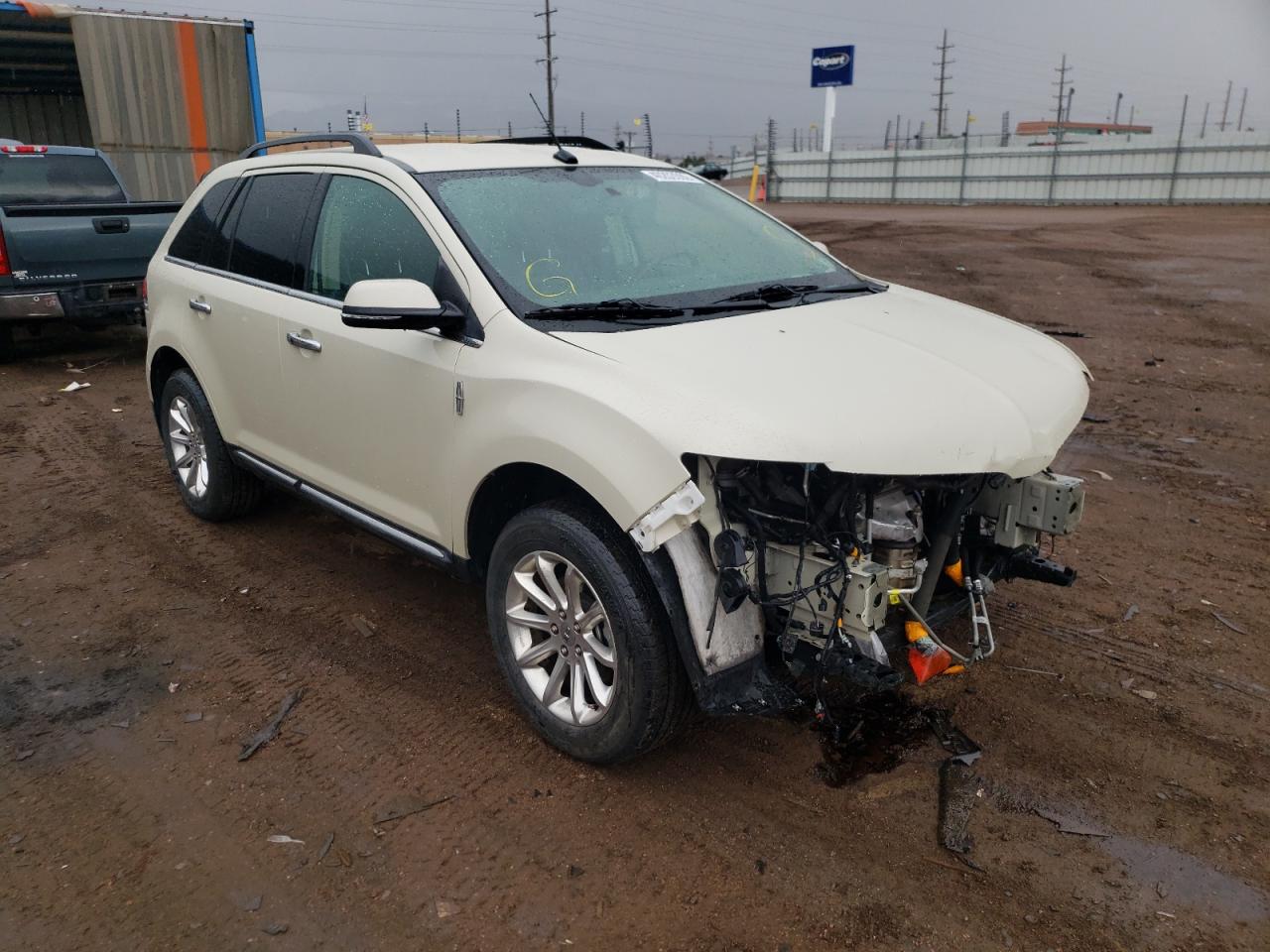 LINCOLN MKX 2015 with VIN 2LMDJ8JK1FBL31822 - Photo from auction