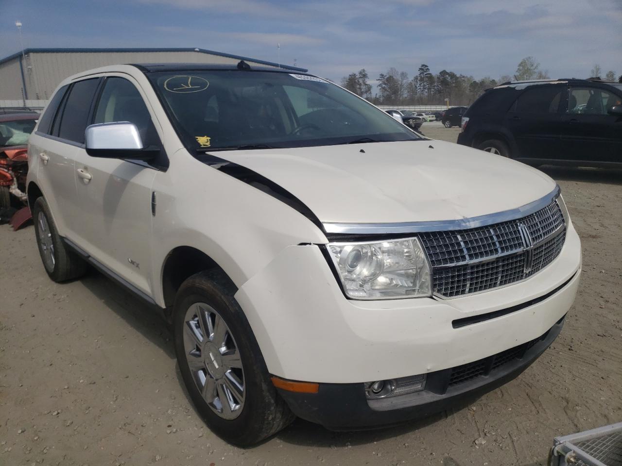 LINCOLN MKX 2008 with VIN 2LMDU88C18BJ38899 - Photo from auction