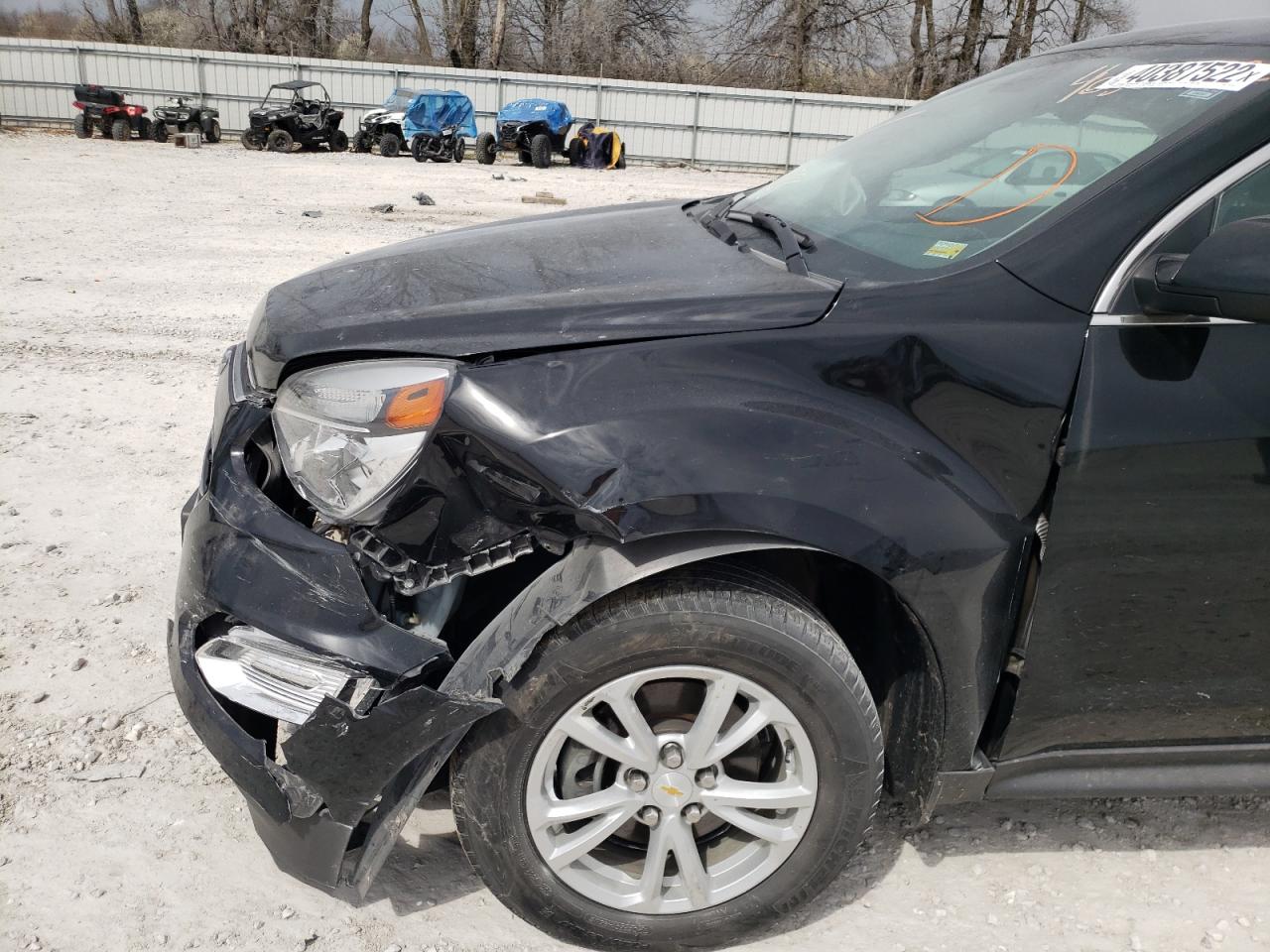 Photo 9 from auction – 2017 CHEVROLET EQUINOX LT with VIN 2GNALCEK1H6249294