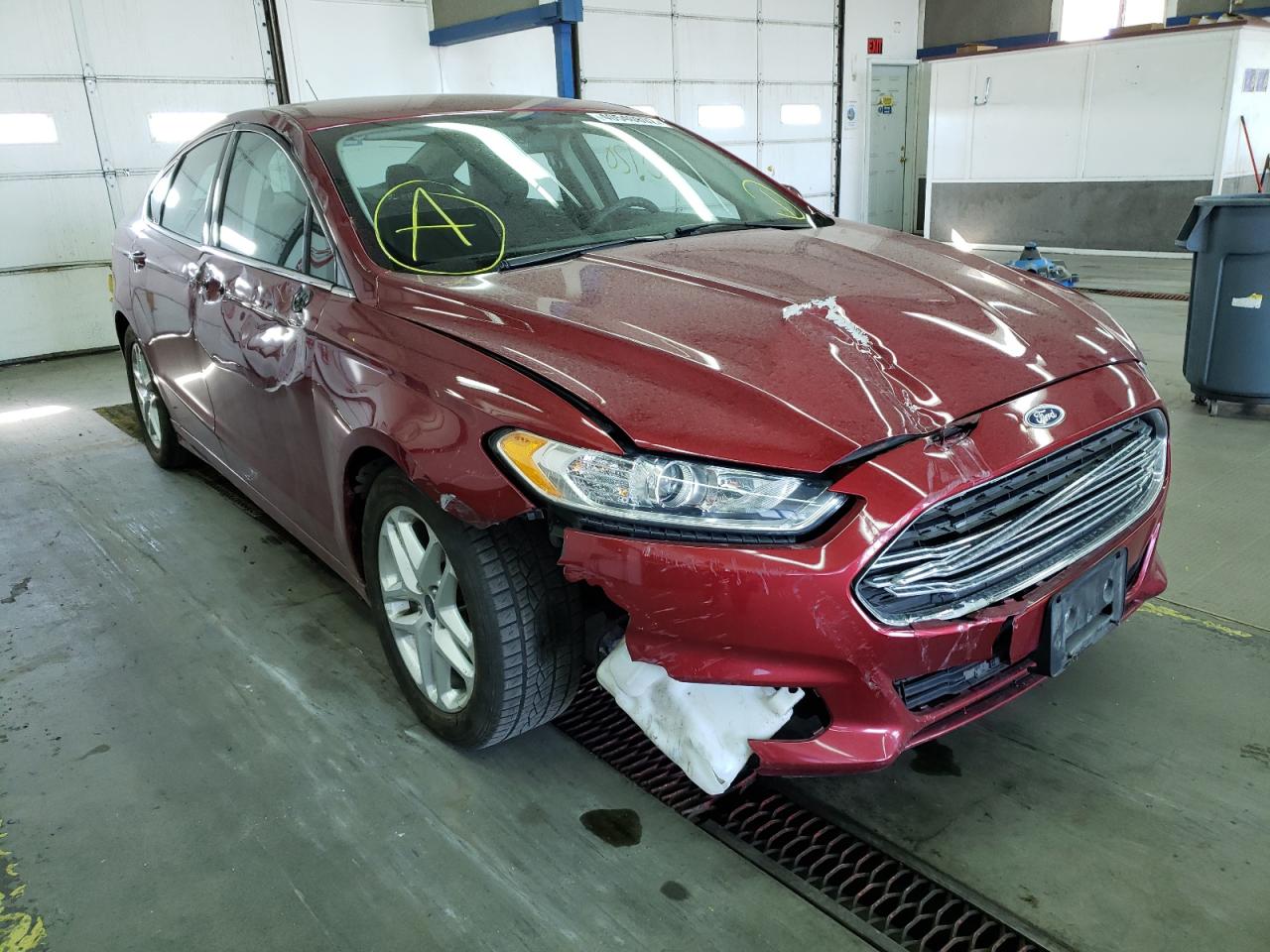 FORD FUSION SE 2014 with VIN 3FA6P0H72ER301311 - Photo from auction