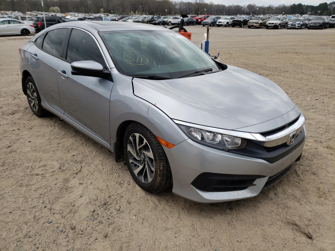 HONDA CIVIC EX 2016 with VIN 19XFC2F75GE030470 - Photo from auction