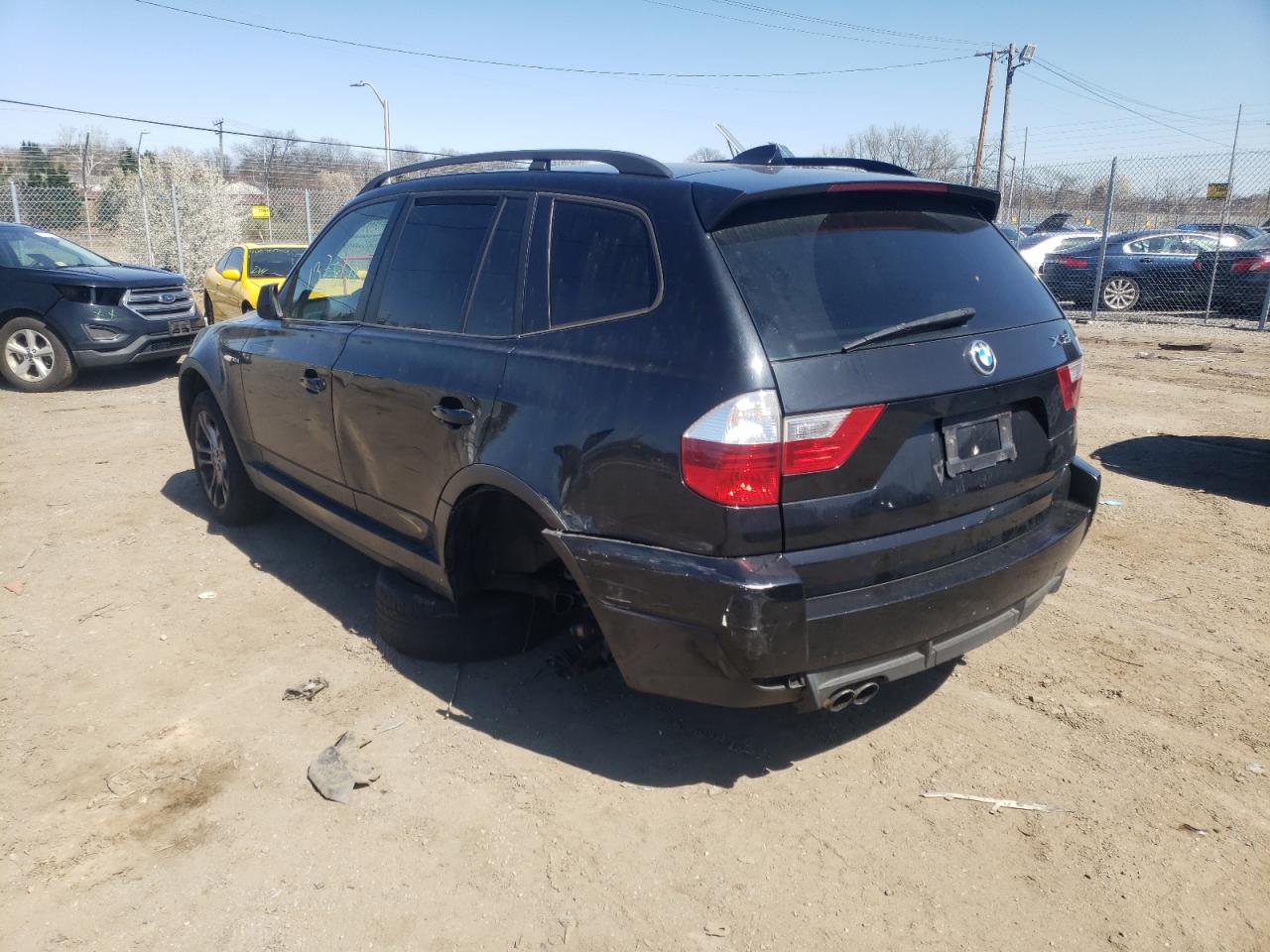 Photo 3 from auction – 2008 BMW X3 3.0SI with VIN WBXPC93448WJ11171
