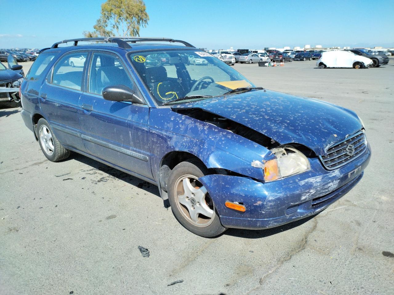 SUZUKI ESTEEM GL 2002 with VIN JS2GB41W325400293 - Photo from auction