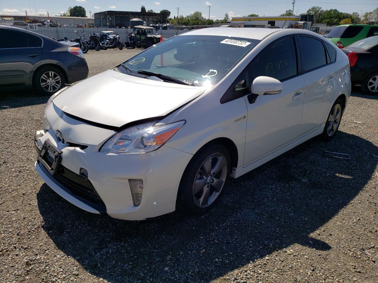 Photo 2 from auction – 2015 TOYOTA PRIUS with VIN JTDKN3DU6F0421514