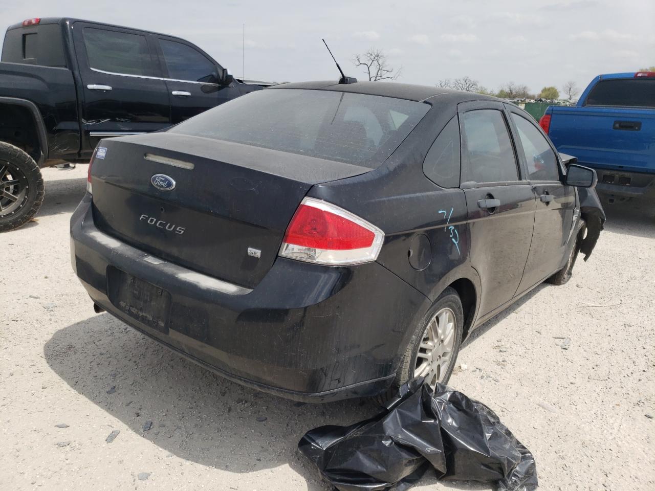 Photo 4 from auction – 2008 FORD FOCUS SE with VIN 1FAHP35N38W126856