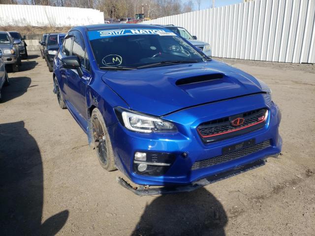 SUBARU WRX STI 2016 with VIN JF1VA2V63G9833945 - Photo from auction