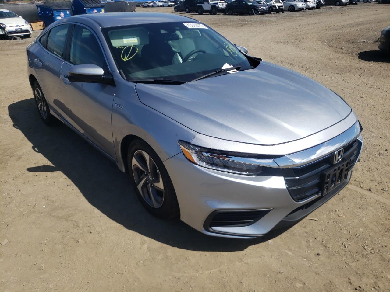 HONDA INSIGHT EX 2019 with VIN 19XZE4F51KE021470 - Photo from auction