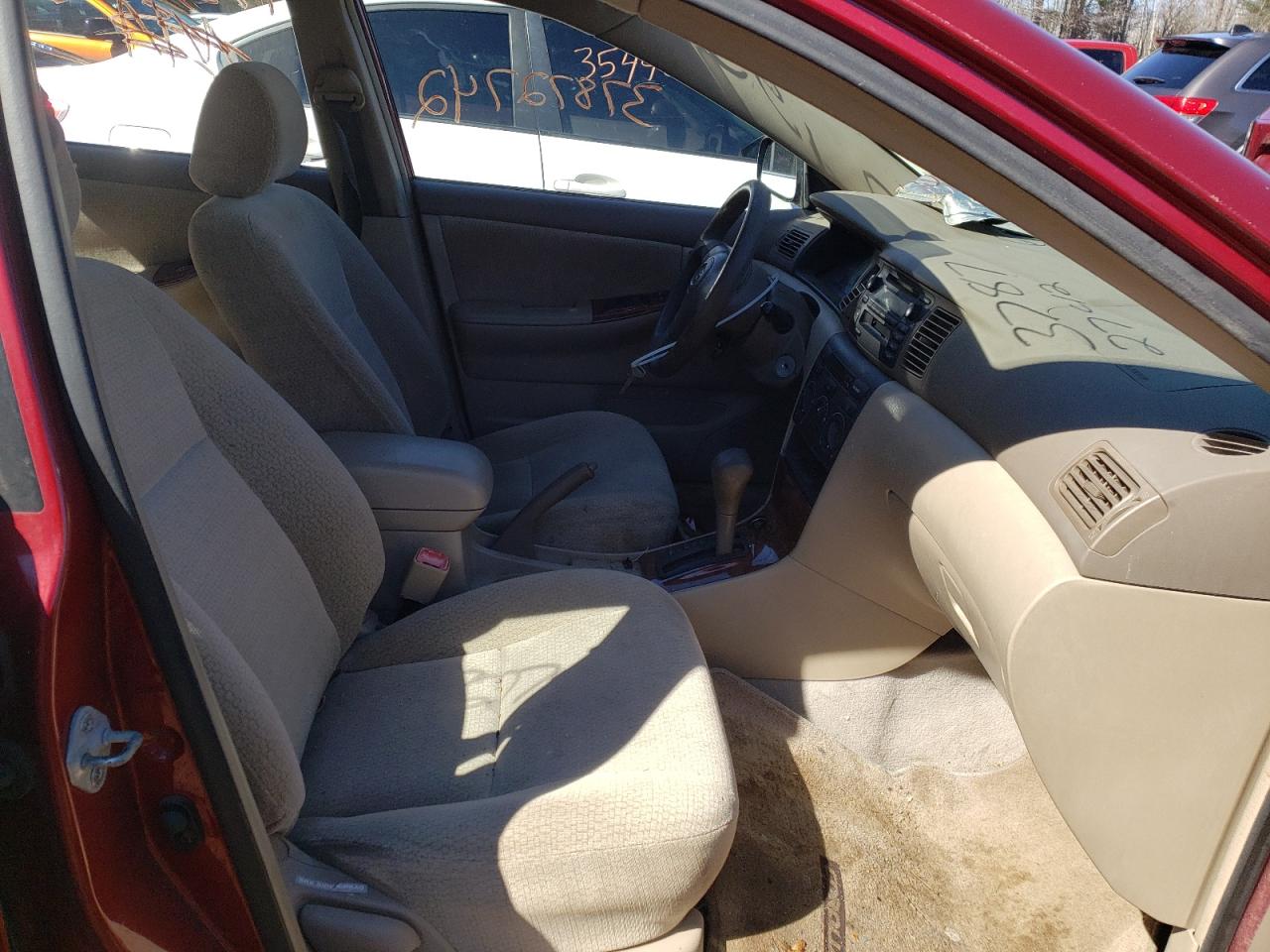 Photo 5 from auction – 2004 TOYOTA COROLLA CE with VIN 2T1BR38E44C208815
