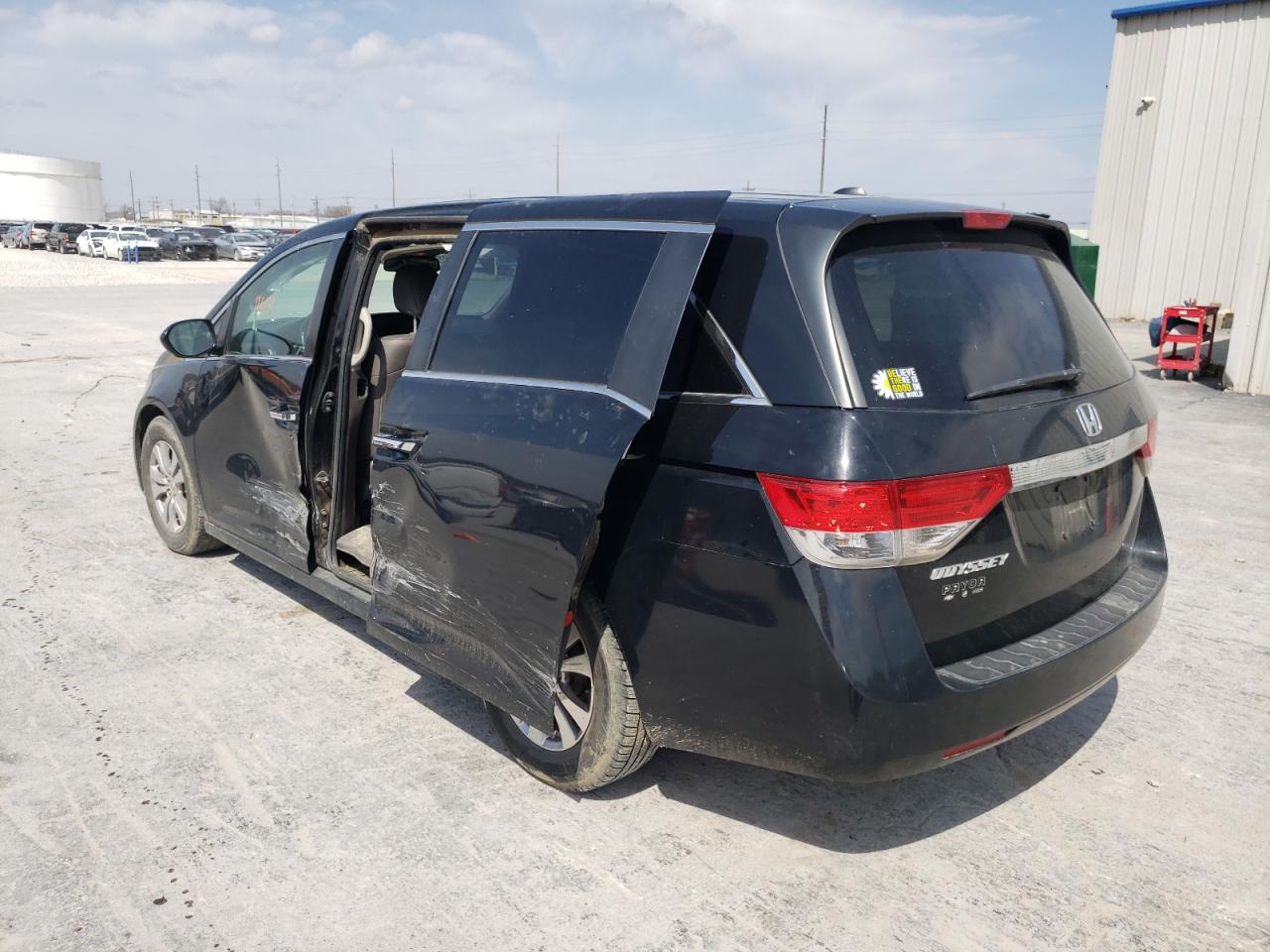 Photo 3 from auction – 2014 HONDA ODYSSEY EX with VIN 5FNRL5H62EB016519