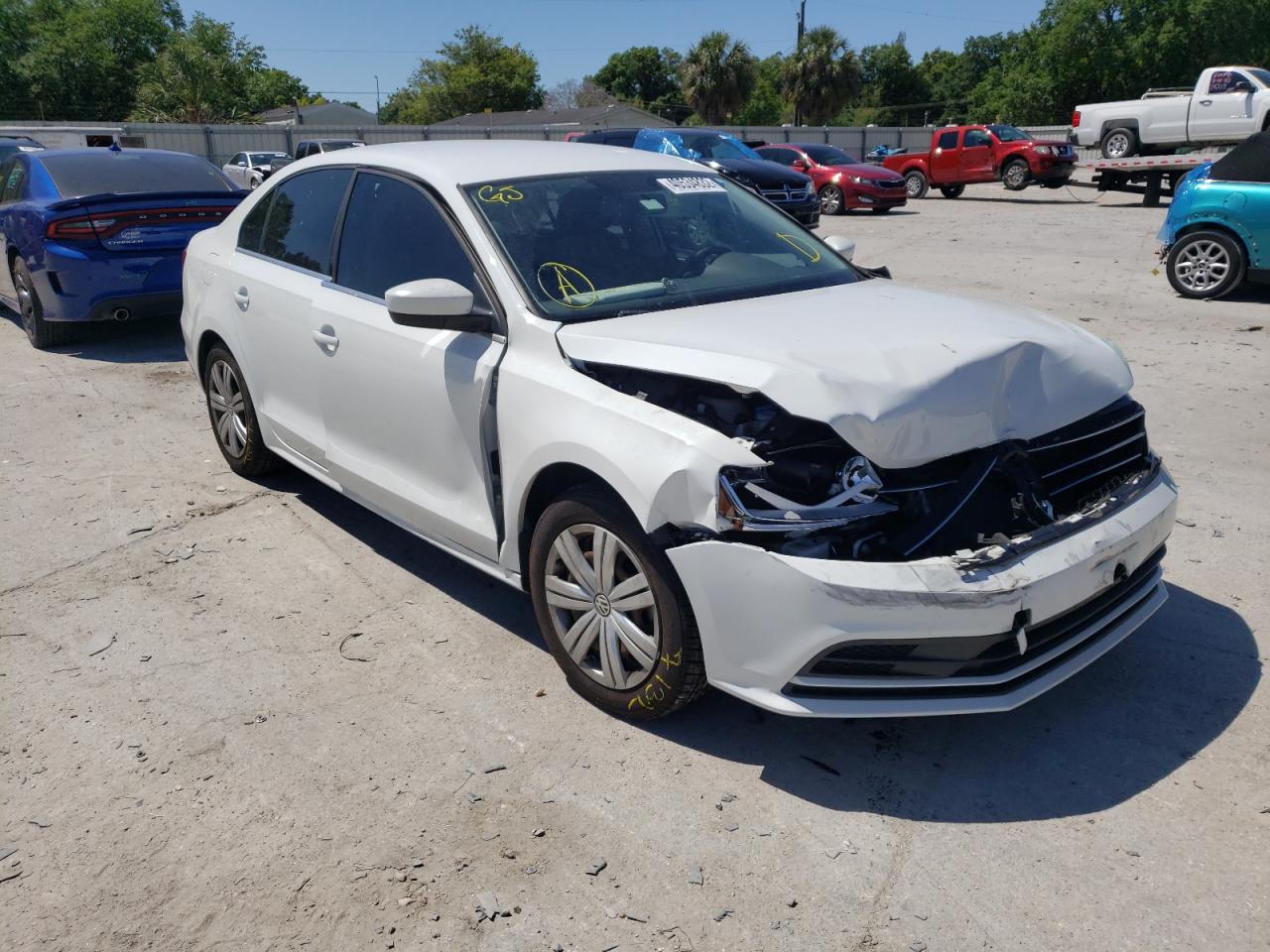 VOLKSWAGEN JETTA S 2017 with VIN 3VW2B7AJ5HM215771 - Photo from auction