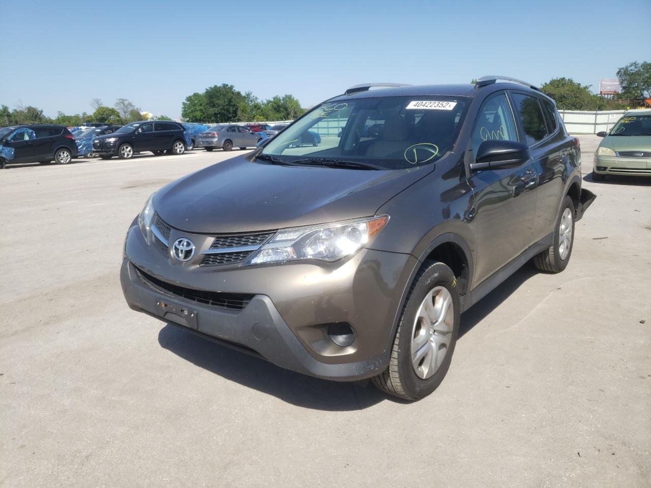 Photo 2 from auction – 2013 TOYOTA RAV4 LE with VIN 2T3ZFREV4DW035317