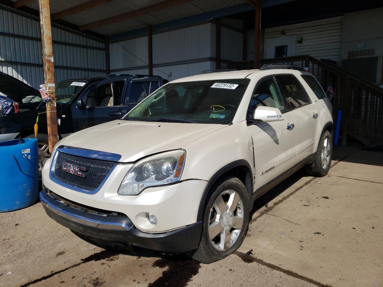 Photo 2 from auction – 2007 GMC ACADIA SLT with VIN 1GKEV33707J147347
