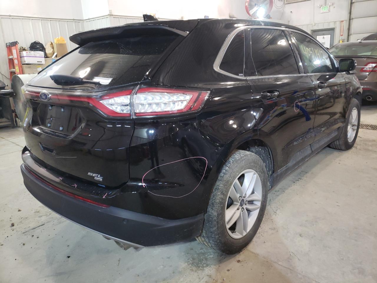 Photo 4 from auction – 2017 FORD EDGE SEL with VIN 2FMPK4J81HBB61385