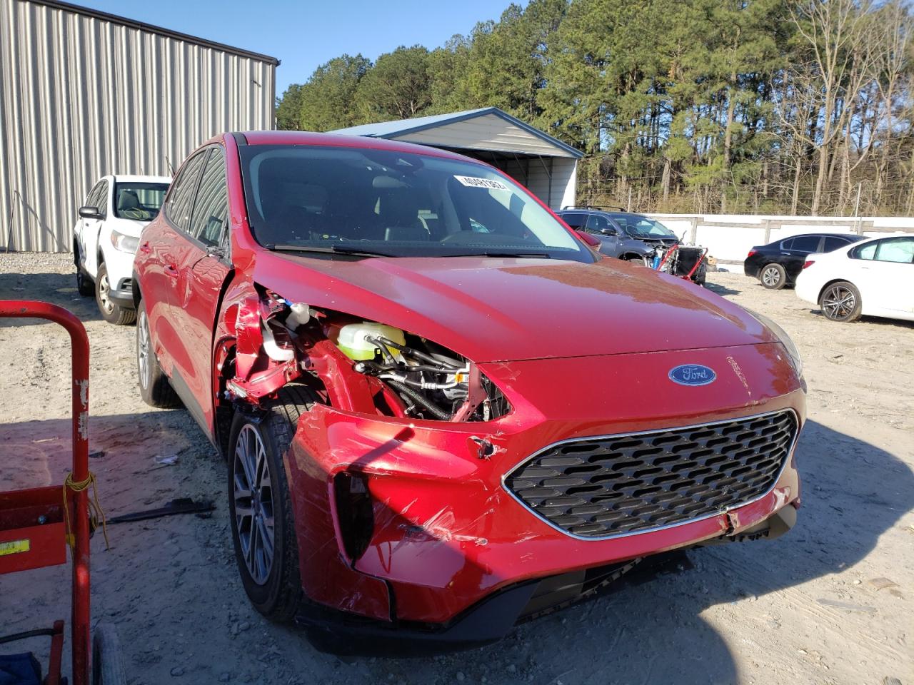 Photo 1 from auction – 2022 FORD ESCAPE with VIN 1FMCU9H66NUA03317