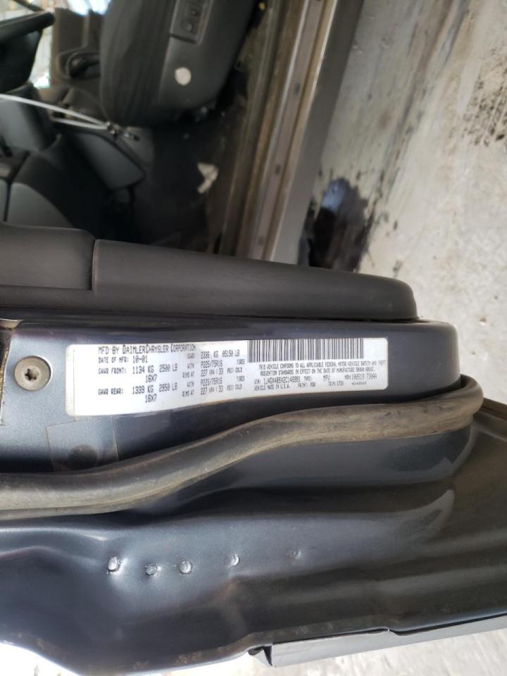 Photo 10 from auction – 2002 JEEP GRAND CHER with VIN 1J4GX48SX2C146991