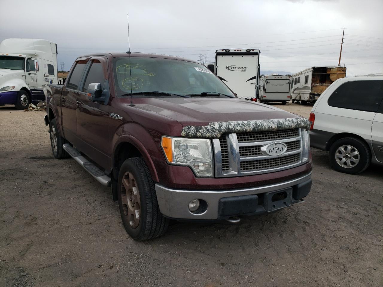 FORD F150 SUPER 2009 with VIN 1FTPW14V59FA95366 - Photo from auction