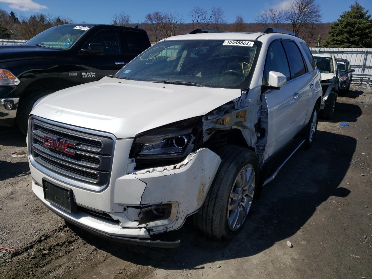 Photo 2 from auction – 2016 GMC ACADIA SLT with VIN 1GKKVRKD5GJ158521