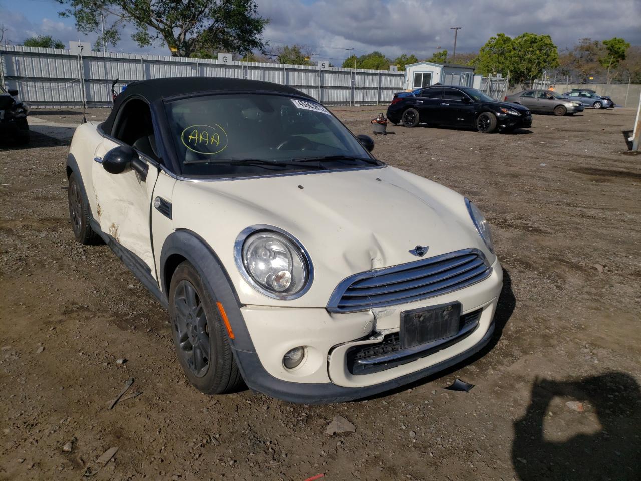 MINI COOPER ROA 2012 with VIN WMWSY1C5XCT311790 - Photo from auction