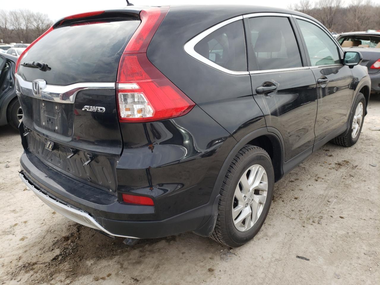 Photo 4 from auction – 2015 HONDA CR-V EX with VIN 5J6RM4H54FL050114