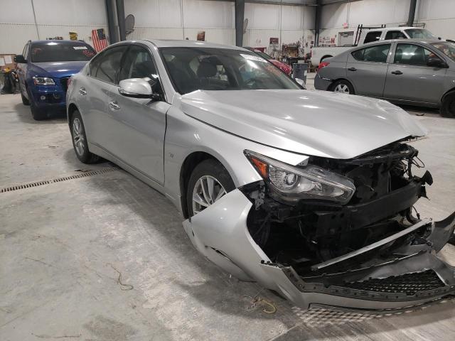 INFINITI Q50 BASE 2015 with VIN JN1BV7AR3FM419562 - Photo from auction
