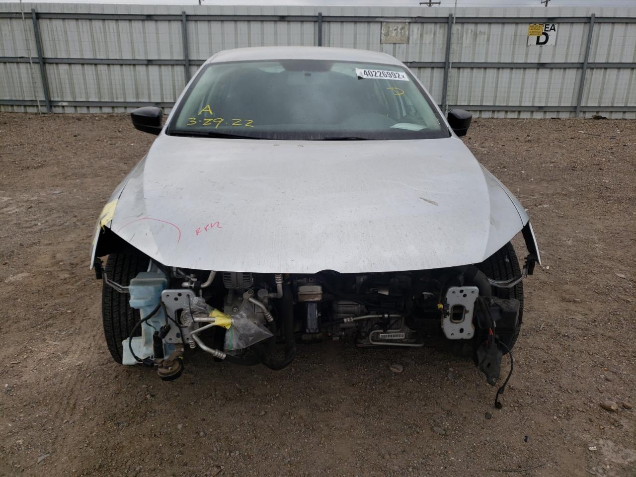 Photo 9 from auction – 2014 VOLKSWAGEN JETTA BASE with VIN 3VW2K7AJ7EM275689