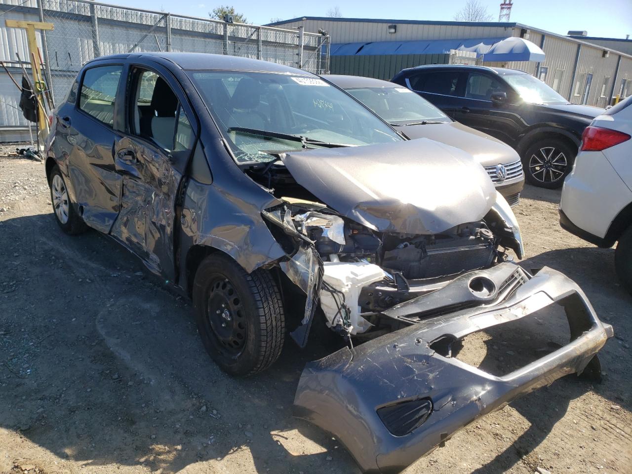 TOYOTA YARIS 2012 with VIN JTDKTUD30CD518988 - Photo from auction
