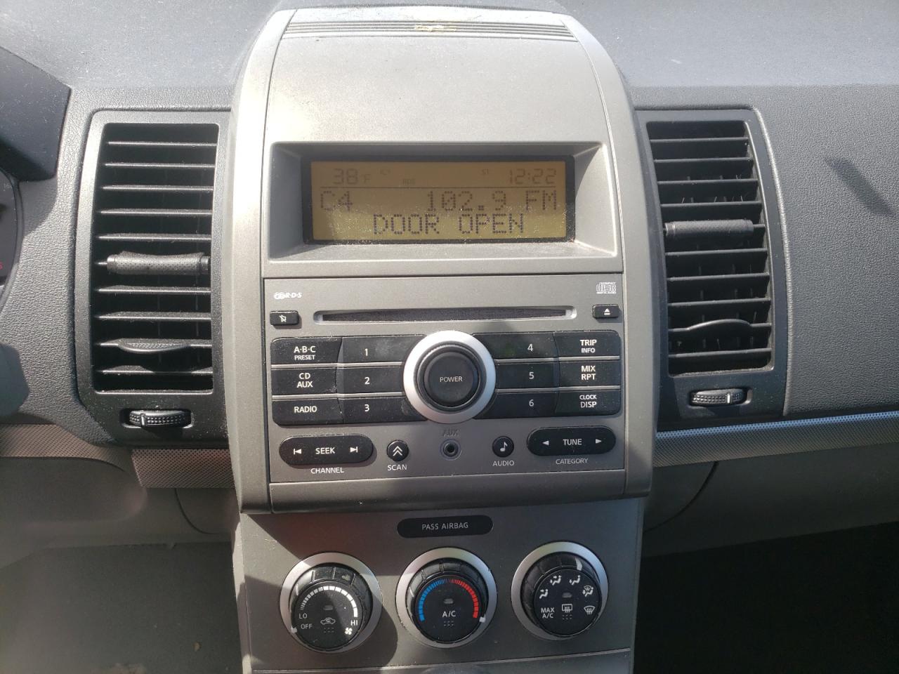 Photo 9 from auction – 2007 NISSAN SENTRA 2.0 with VIN 3N1AB61E27L629934