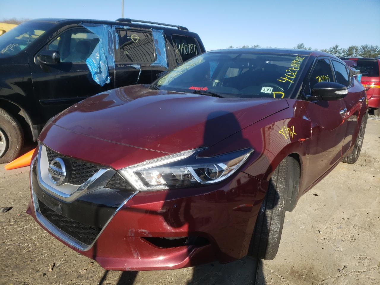 Photo 2 from auction – 2017 NISSAN MAXIMA 3.5 with VIN 1N4AA6AP8HC368443
