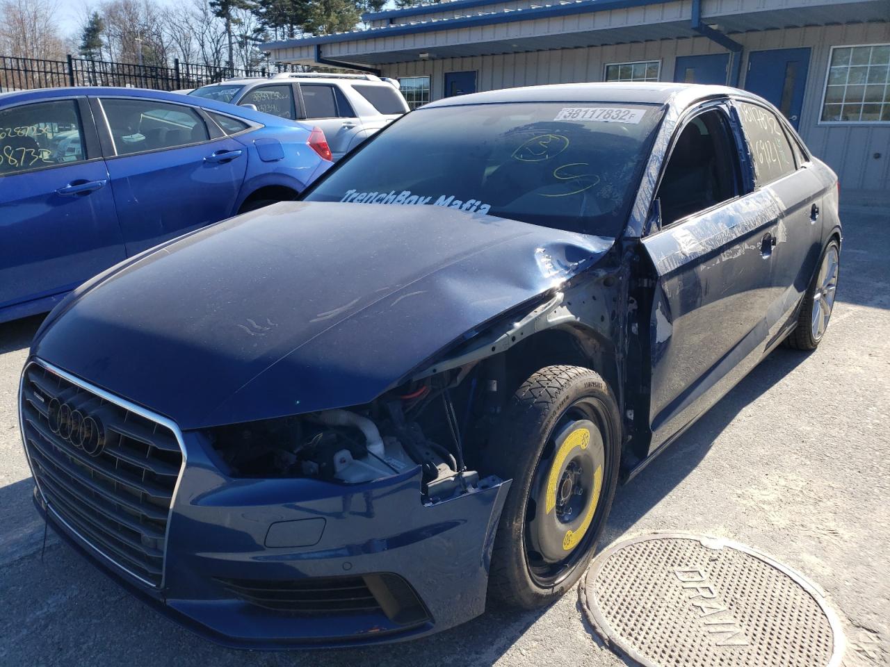 Photo 2 from auction – 2016 AUDI A3 PREMIUM with VIN WAUB8GFF2G1094583
