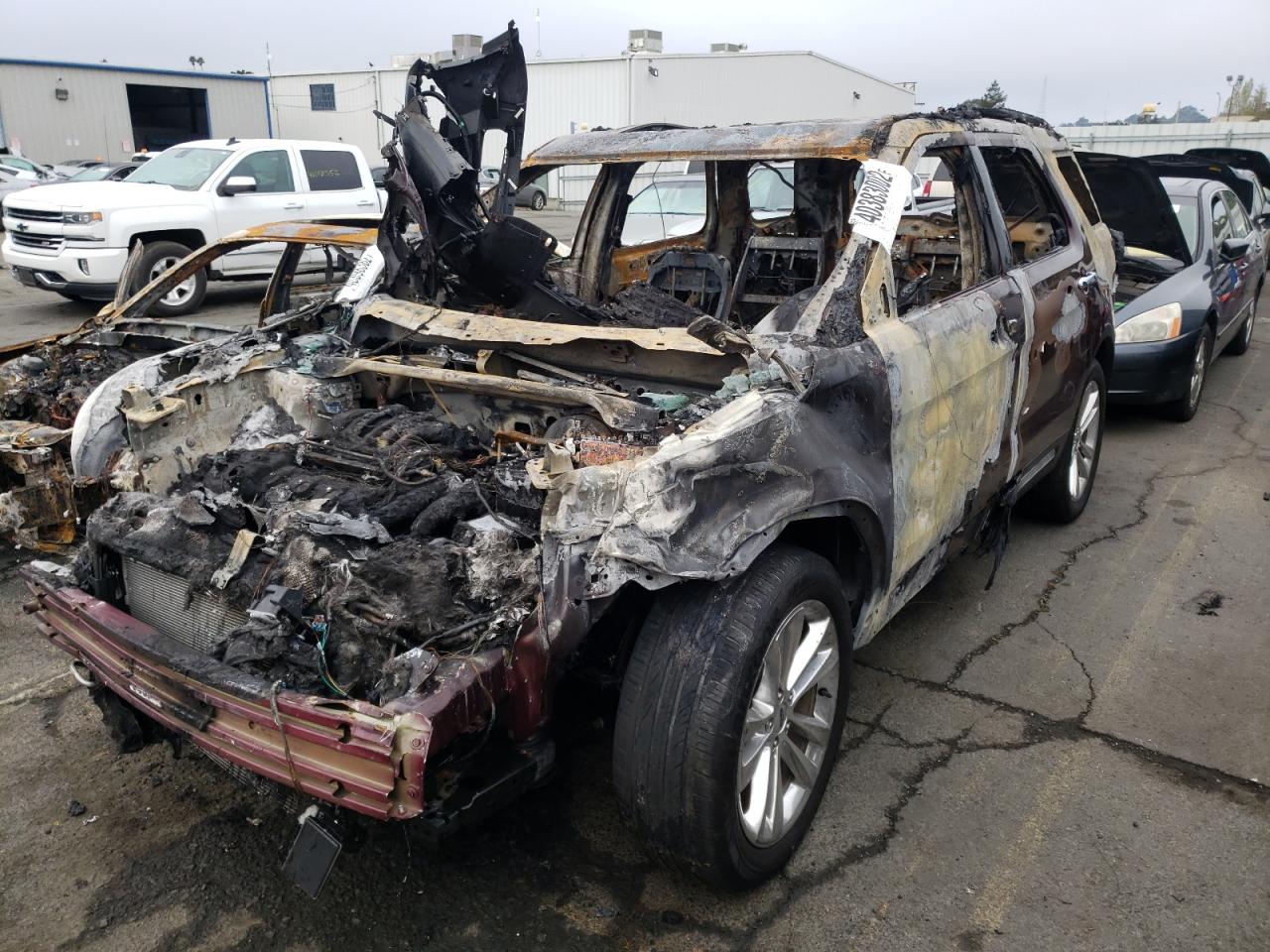 Photo 2 from auction – 2018 FORD EXPLORER L with VIN 1FM5K8F8XJGB66025