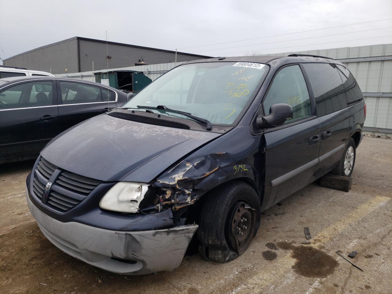 Photo 12 from auction – 2007 DODGE CARAVAN SE with VIN 1D4GP25R27B204555