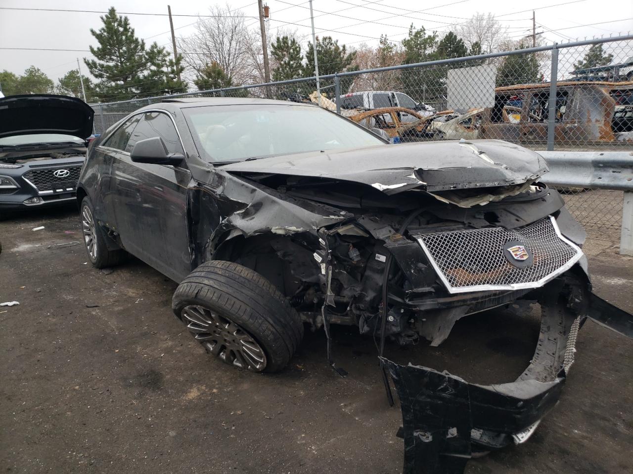 CADILLAC CTS PERFOR 2012 with VIN 1G6DM1E35C0121273 - Photo from auction