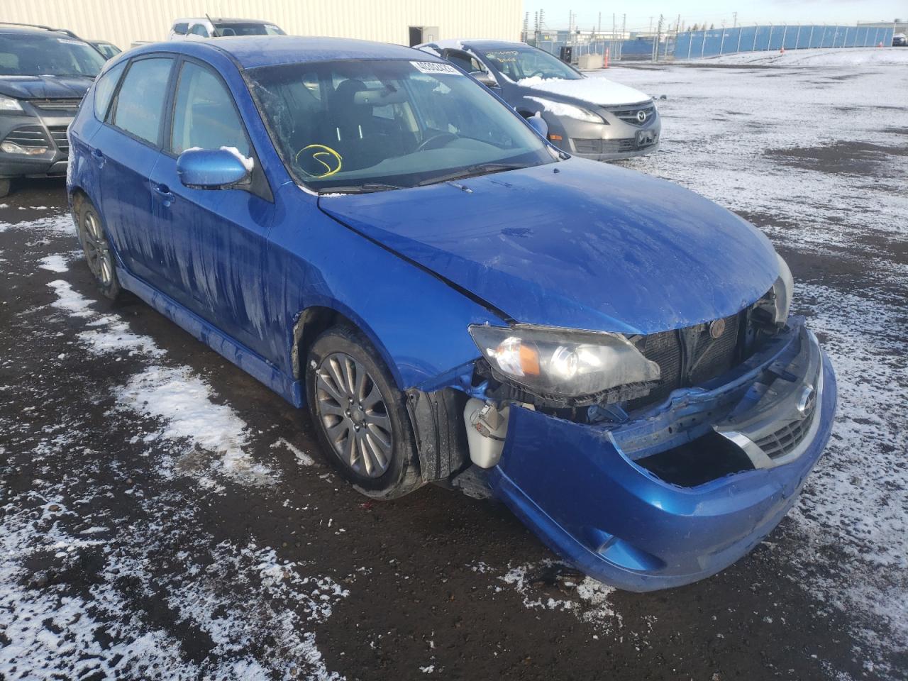 SUBARU IMPREZA 2. 2008 with VIN JF1GH62608H825440 - Photo from auction