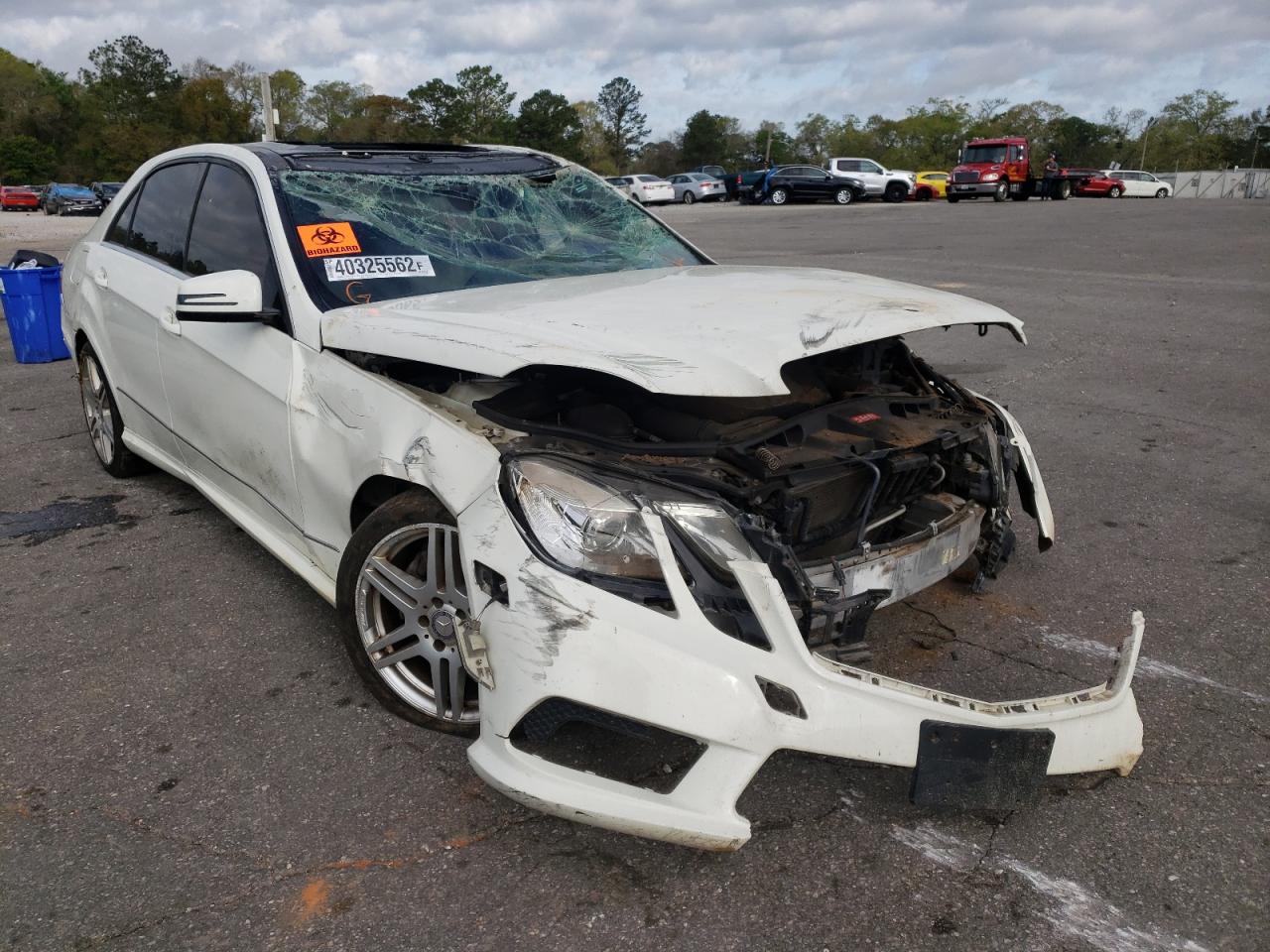 Photo 1 from auction – 2011 MERCEDES-BENZ E 350 with VIN WDDHF5GB7BA276751
