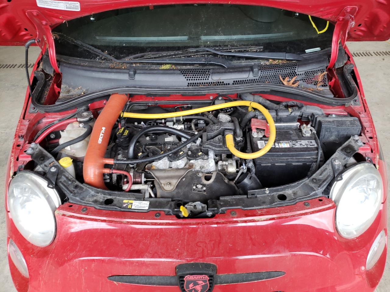 Photo 7 from auction – 2015 FIAT 500 ABARTH with VIN 3C3CFFFH4FT586083