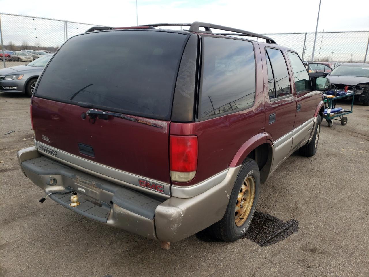 Photo 4 from auction – 2000 GMC JIMMY / EN with VIN 1GKDT13W4Y2109435