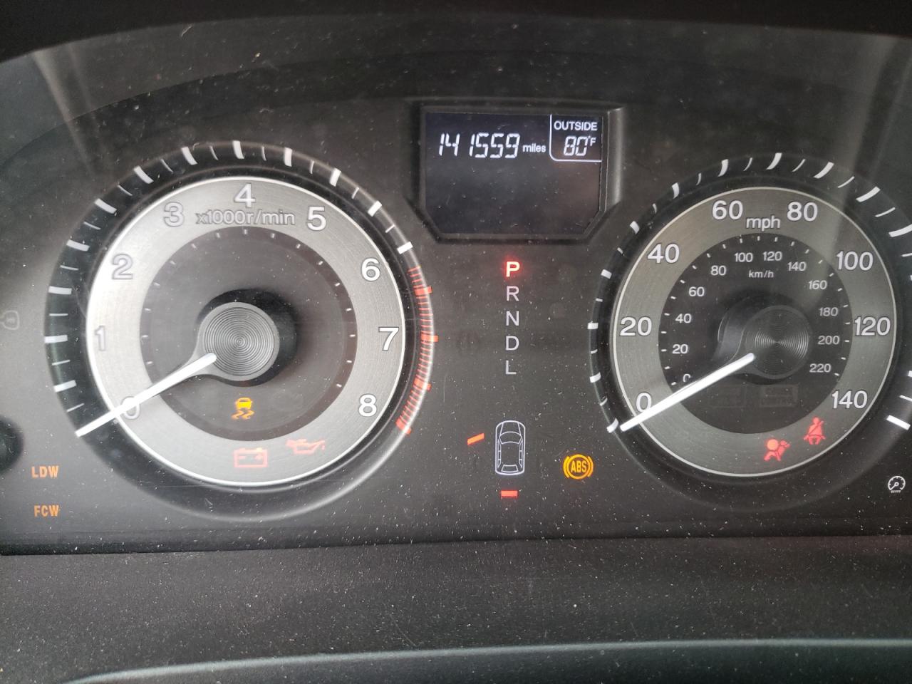 Photo 8 from auction – 2014 HONDA ODYSSEY EX with VIN 5FNRL5H65EB021617