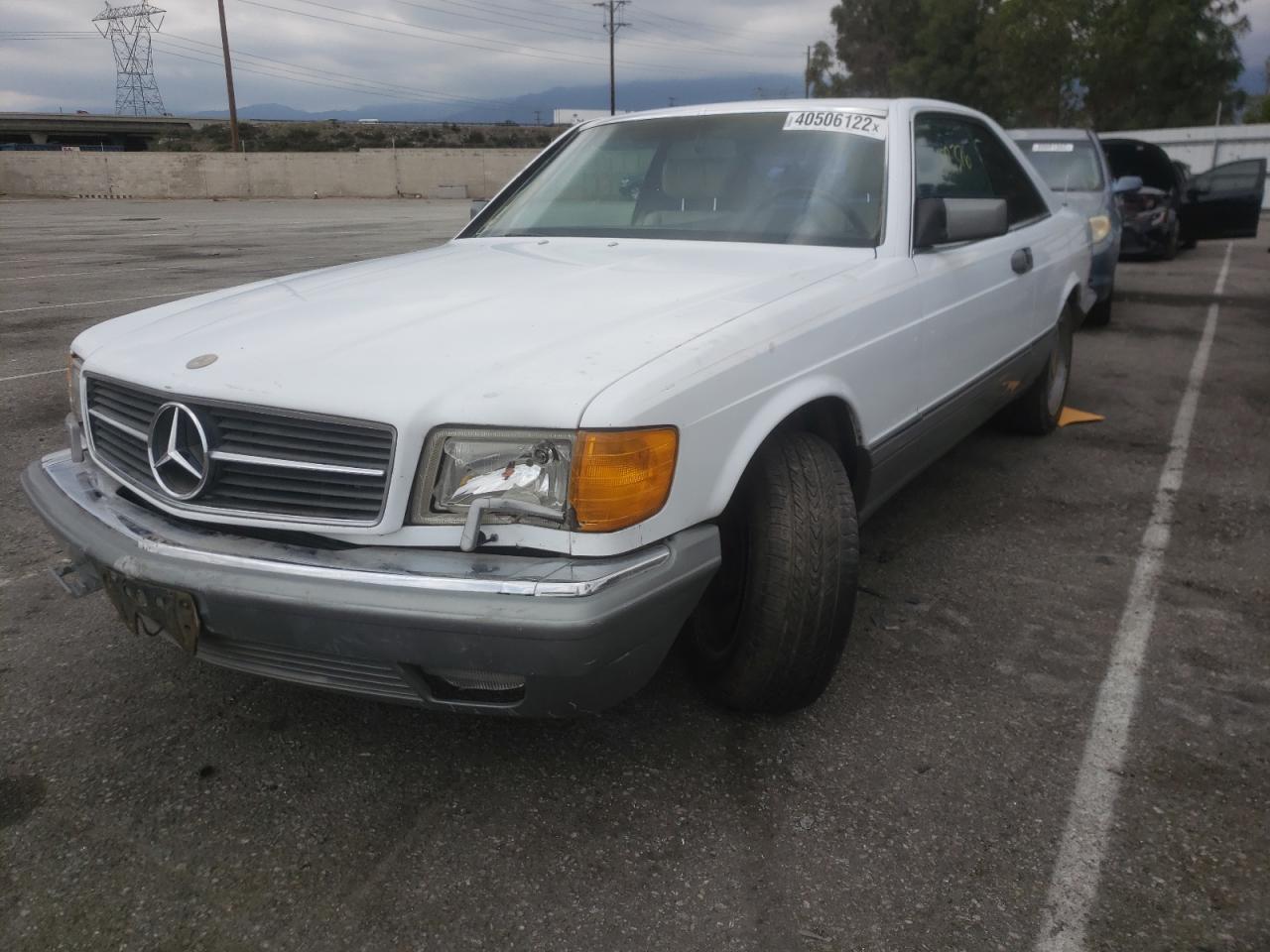 Photo 2 from auction – 1986 MERCEDES-BENZ 560 SEC with VIN WDBCA45D4GA226977