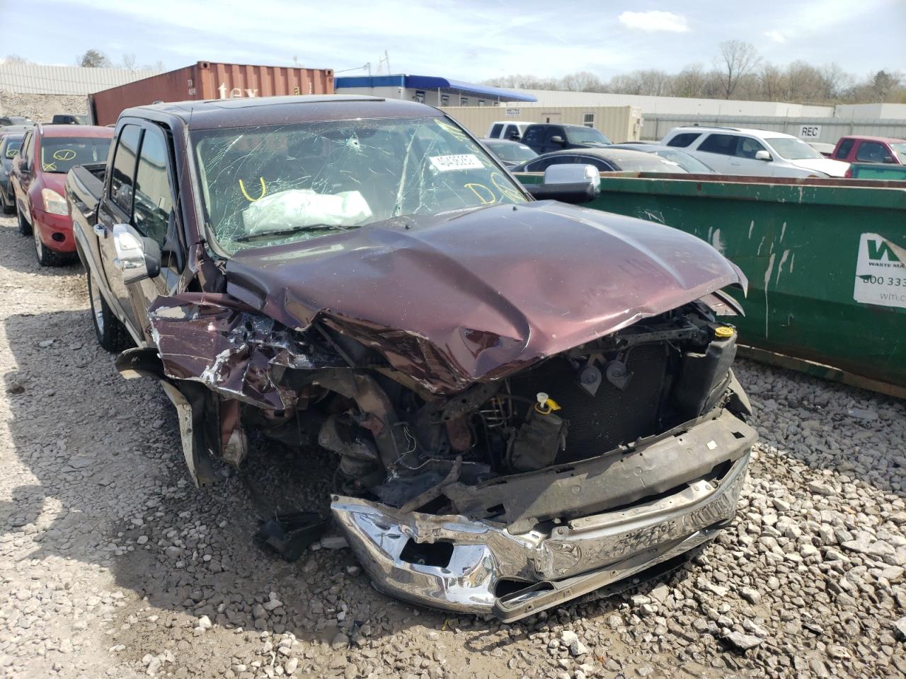 DODGE RAM 1500 L 2012 with VIN 1C6RD6NT5CS253915 - Photo from auction