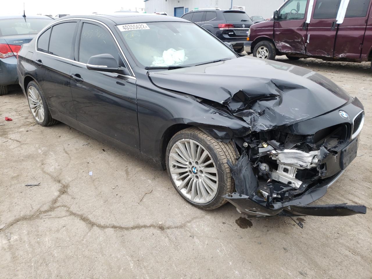 BMW 328 XI 2013 with VIN WBA3B3C51DF540232 - Photo from auction