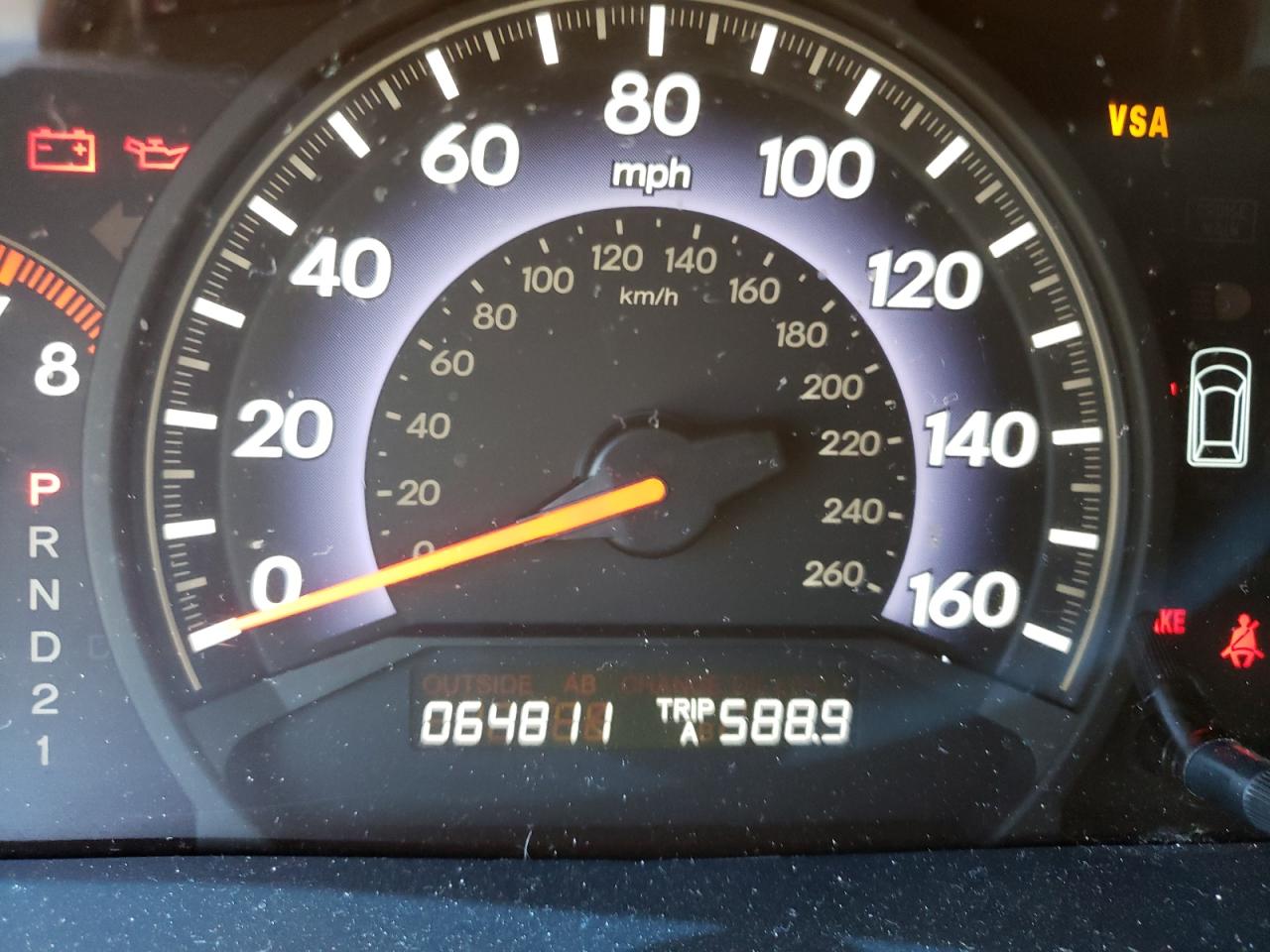 Photo 8 from auction – 2005 HONDA ODYSSEY EX with VIN 5FNRL386X5B417725