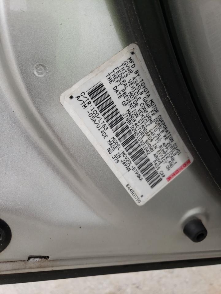 Zdjęcie 10 z aukcji – 2001 LEXUS ES 300 z VIN JT8BF28G510321942