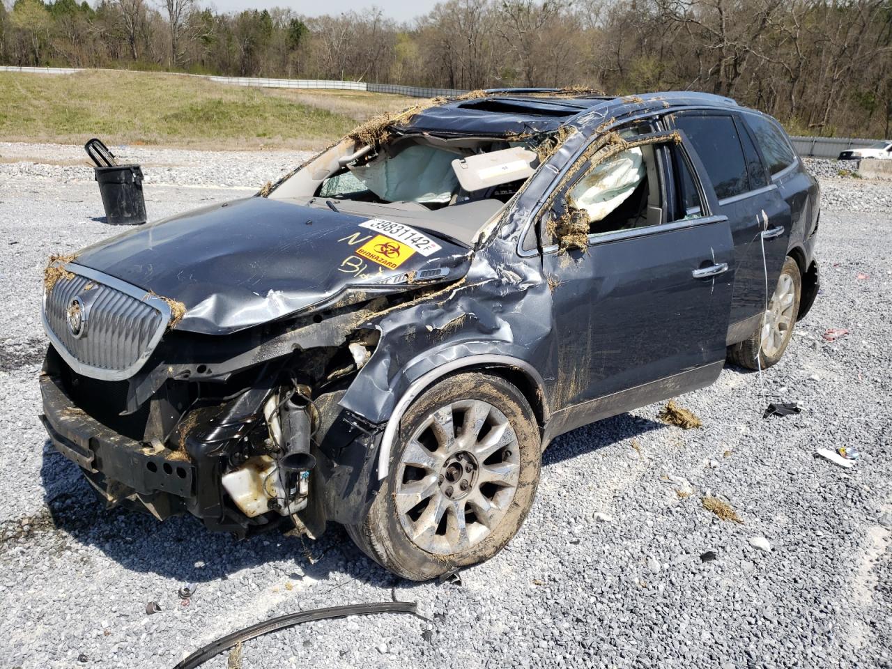 Photo 2 from auction – 2012 BUICK ENCLAVE with VIN 5GAKRDED2CJ298861