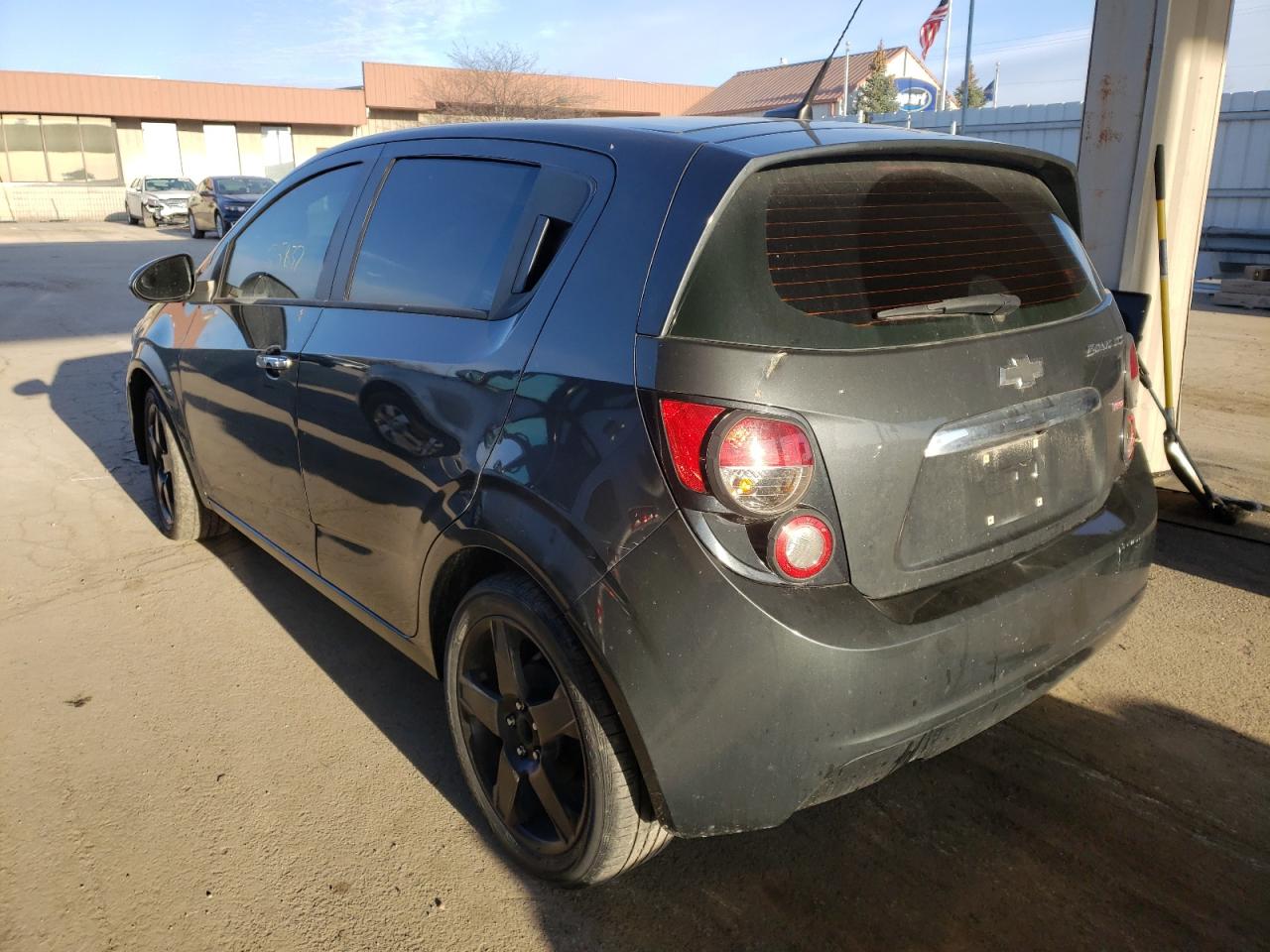 Photo 3 from auction – 2014 CHEVROLET SONIC LTZ with VIN 1G1JE6SB0E4226586