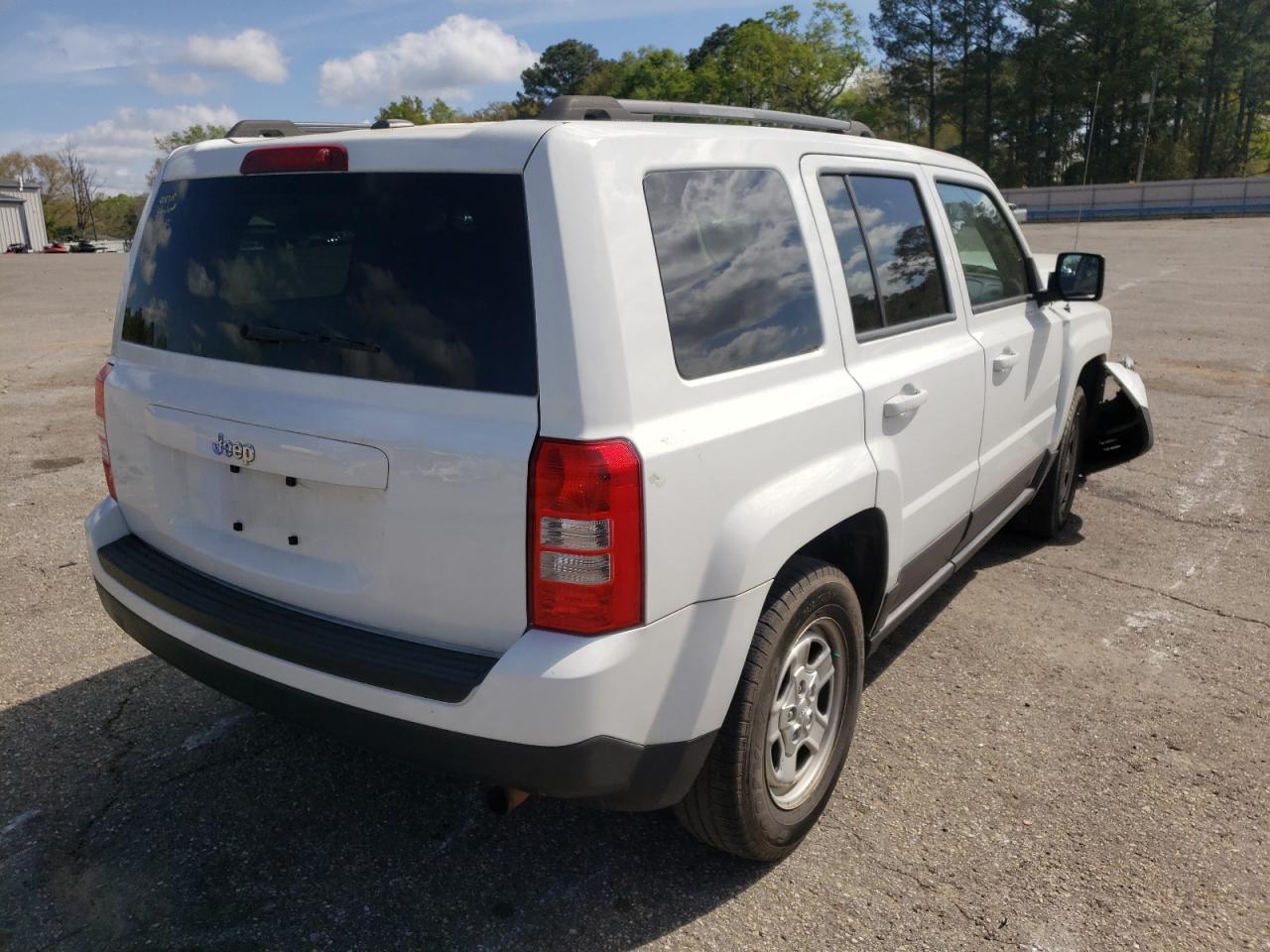 Photo 4 from auction – 2017 JEEP PATRIOT SP with VIN 1C4NJPBA8HD201635