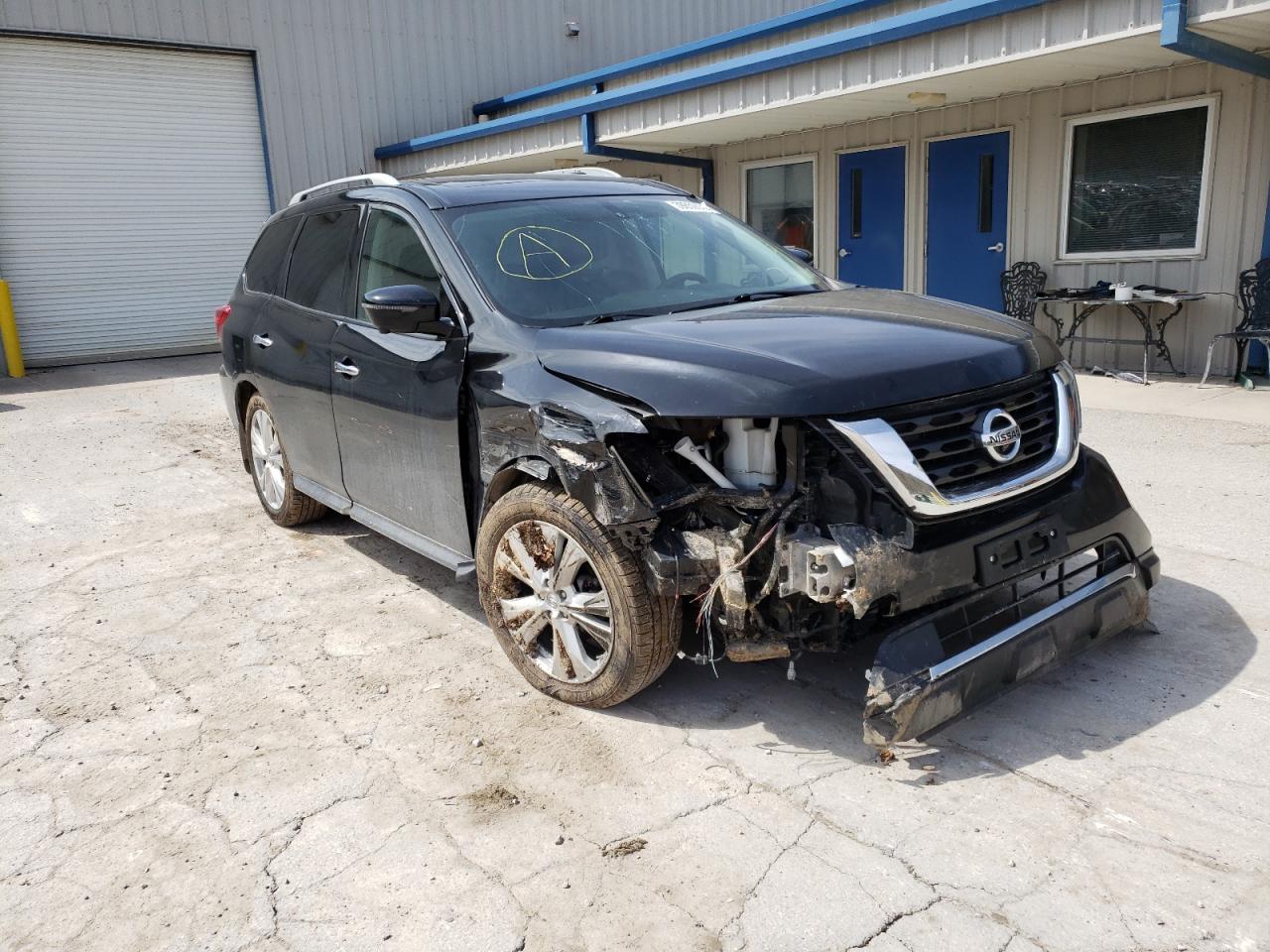 Photo 1 from auction – 2018 NISSAN PATHFINDER with VIN 5N1DR2MM2JC631649