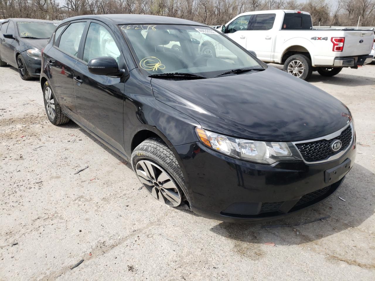 KIA FORTE EX 2013 with VIN KNAFU5A24D5662178 - Photo from auction