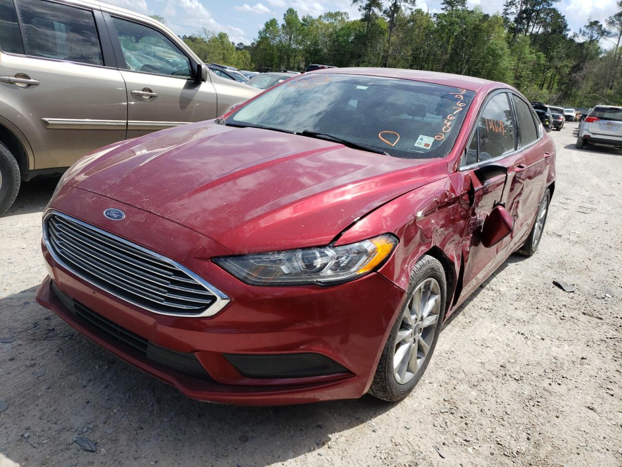 Photo 2 from auction – 2017 FORD FUSION SE with VIN 3FA6P0H75HR164210
